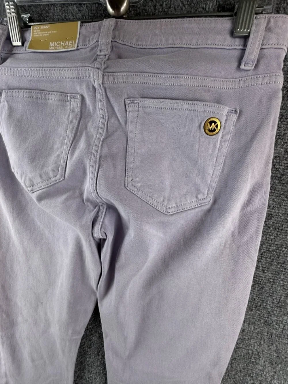 NWT Michael Kors Women Izzy Skinny Jeans Size 4 Cotton Stretch Adult ACTL 30X29